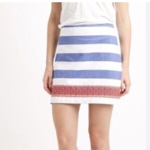 Vineyard Vines Striped Mini Skirt size 2